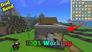 Minecraft 🔥[God Seed] For Bedrock And Pocket edition||New Virsion 1.20|| Minecraft Seeds||