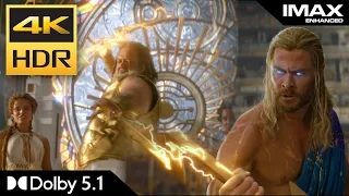 4K HDR IMAX | Thor vs. Zeus (Thor Love & Thunder) | Dolby 5.1