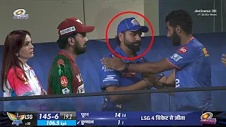 Bumrah & KL Rahul heart warming gesture for crying Rohit Sharma after MI loss against LSG | MIvsLSG