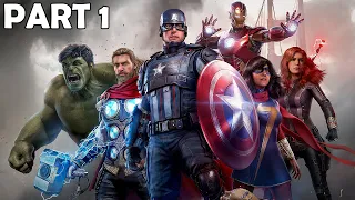 Marvel's Avengers Beta (No Commentary) Gameplay Walkthrough Part 1 (PS4 Pro)