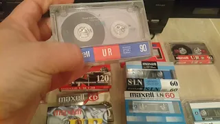 Аудиокассеты MAXELL часть 5