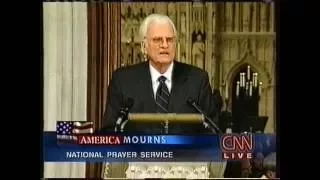 9/11 Memorial service, National Cathedral, 2001