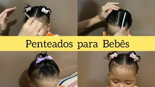 Penteados para bebês / penteado fácil / Parte 1