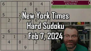 The best way to solve every hard New York Times Sudoku! | February 7, 2024