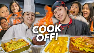 Who Can COOK The BEST FOOD?! (Siblings Cook Off SARAP!!) | Ranz and niana