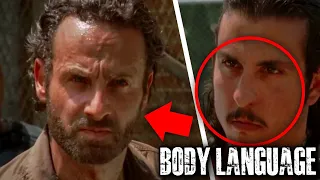 Body Language Analyst Reacts To The Walking Dead | Rick Threatens The Prisoners