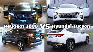 Hyundai Tucson 2021 vs Peugeot 3008 2021