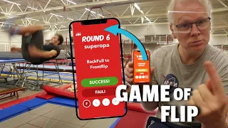 SUPERR OPA GAME OF FLIP! Verliezer krijgt opdracht!!