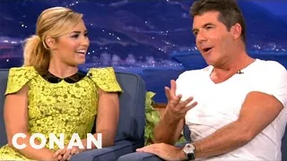 Simon Cowell & Demi Lovato Find Each Other Very Annoying | CONAN on TBS