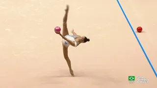 Elzhana Taniyeva (KAZ) Ball Final Milano FIG World Cup 2023