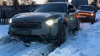 INFINITI fx37 WINTER OFFROAD | ИНФИНИТИ фх37 БЕЗДОРОЖЬЕ ЗИМОЙ