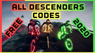 ALL CODES IN DESCENDERS | EVERY IN GAME ITEM AND MORE!!!