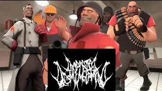[15.ai] The TF2 Mercs argue over Deathcore Bands.