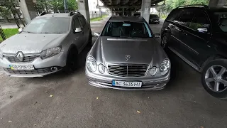 Придбав Mercedes E280 s211 2004 року. з вічним двигуном 648 ОМ. Короткий огляд.