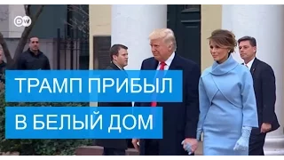 Обама встретил Трампа в Белом доме