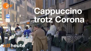 Lockdown light in Italien: Rom öffnet Cafés und Restaurants