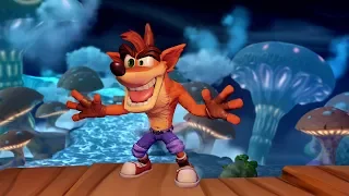 Crash Bandicoot & Naild мото гонки  - для истинных гурманов