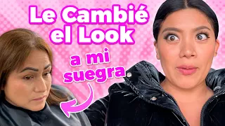 Le regalé un cambio de look a mi suegrita mira como quedó| Meliza Yumisaca