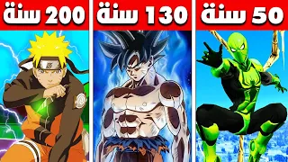 فيلم روبلوكس : 200 سنة من سبايدر مان رينبو الى ( غوكو دراجون بول ) الى ( ناروتو ) #6 😱 🔥