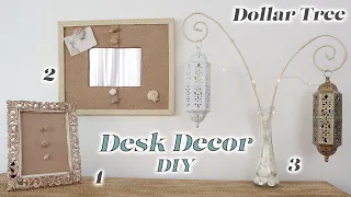 Dollar Tree DIY Desk Cork Decor DIY / Boho Lanterns DIY