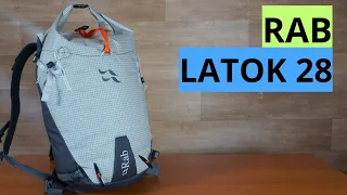 Recensione Rab Latok 28 | Zaino da Alpinismo ULTRALIGHT