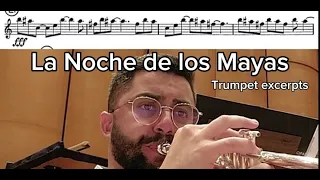 Silvestre Revueltas - La Noche de los mayas - Trumpet excerpts - Daniel Leal Trumpet