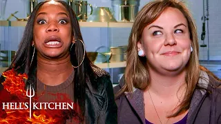 Controversial Moments As Finalists Pick Their Teams From Former Chefs | Hell's Kitchen