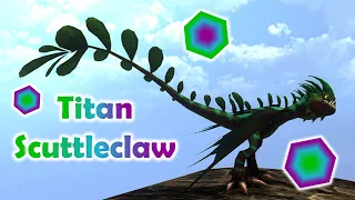 The Scuttleclaw Titan - Worst Color Options in School of Dragons