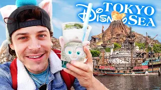 Eating EVERYTHING at Tokyo DisneySea HalloweenTime! | Tokyo Disney 2023!