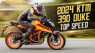 2024 KTM 390 DUKE TOP SPEED &GoPro Hero 12 TEST | RokON VLOG 147