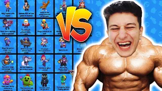 GERÇEK HAYATTA DÖVEBİLECEĞİM BRAWL STARS KARAKTERLERİ