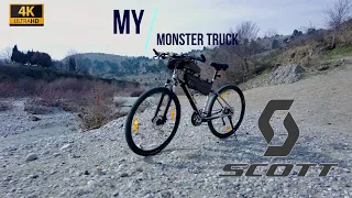 My monster truck! Scott Sub Cross 20. Hybrid bike review.