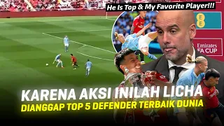 Full Aksi Edan Licha vs KDB, Halaand, Foden !! Dipuji Guardiola "Dia Top 5 Defender Terbaik Dunia"