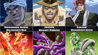 All JoJo's Stands From Stardust Crusaders