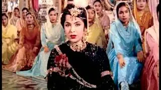 Jab Raat Hai Aisi Matwali - Nigar Sultana - Dilip Kumar - Mughal-E-Azam - Bollywood Classic Songs
