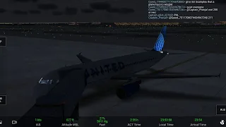 Full Flight | United Airlines a320 | New York - Chicago (2h29min) [RFS]