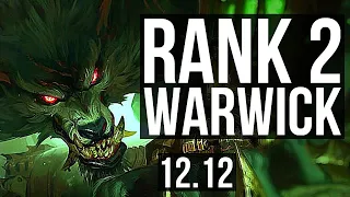 WARWICK vs AATROX (TOP) | Rank 2 Warwick, 6/0/1, 1.3M mastery, 300+ games | TR Master | 12.12