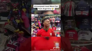 IShowSpeed Meets Messi Fan From Argentina 😬