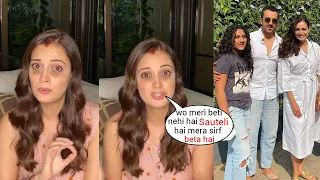 Dia Mirza Finally Reacts on her Step Daughter Samaira Rekhi after giving birth to her Son