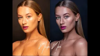 Beauty retouch with Retouch4me software in Photoshop 4K