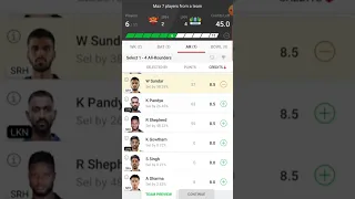 SRH VS LSG  DREAM11 TEAM PREDICTION ,Sunrise hyderabad vs Lucknow Super Giants 10th Match IPL 2022