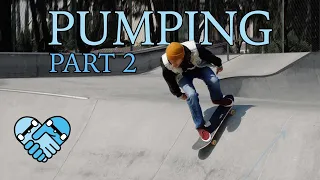 HOW TO PUMP TRANSITIONS ON A SKATEBOARD * Pumping Quarter pipes, Mini Ramps, Transitions