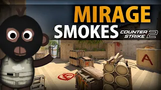 CS2 - Essential Mirage Smokes (2023)