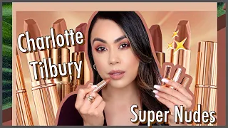 Charlotte Tilbury Matte Revolution Lipstick Super NUDES Collection Review