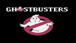 Atari XL - Ghostbusters Intro & Gameplay