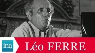 Léo Ferré au théâtre du Marais - Archive vidéo INA