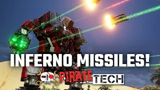 Inferno Missiles are AWESOME - Mechwarrior 5: Mercenaries DLC Heroes of the Inner Sphere Modded 2