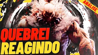 Trailer do Akuma em Street Fighter 6 diz ELE TÁ QUEBRADO! React do gameplay