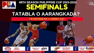 Pba Game Schedule for May 24, 2024 | Brgy Ginebra vs Meralco | San Miguel vs Rain or Shine