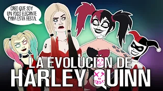 La evolución de Harley Quinn (ANIMADA)